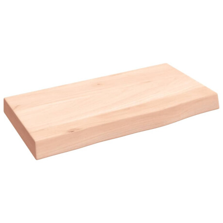vidaXL Wandschap 40x20x4 cm onbehandeld massief eikenhout afbeelding2 - 1
