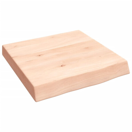 vidaXL Wandschap 40x40x(2-6) cm onbehandeld massief eikenhout afbeelding2 - 1