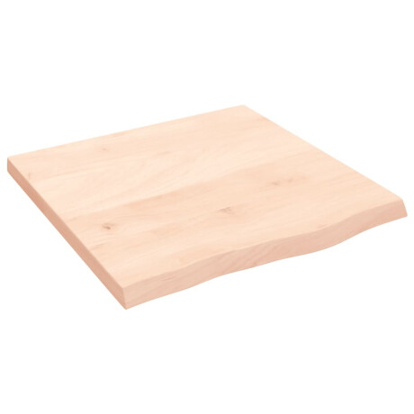 vidaXL Wandschap 60x60x(2-4) cm onbehandeld massief eikenhout afbeelding2 - 1