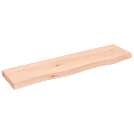 vidaXL Wandschap 80x20x4 cm onbehandeld massief eikenhout afbeelding2 - 1
