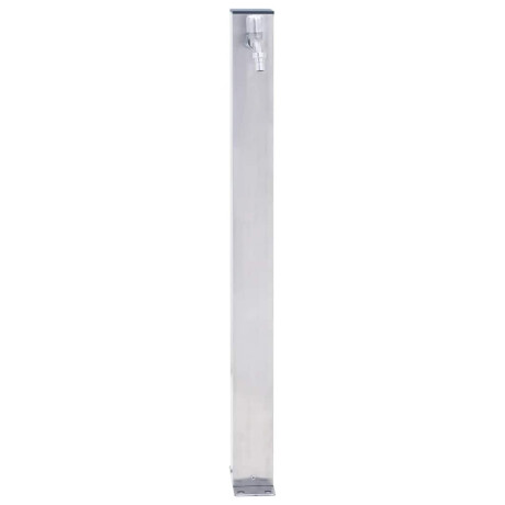 vidaXL Waterzuil vierkant 60 cm roestvrij staal afbeelding2 - 1