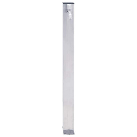 vidaXL Waterzuil vierkant 80 cm roestvrij staal afbeelding2 - 1