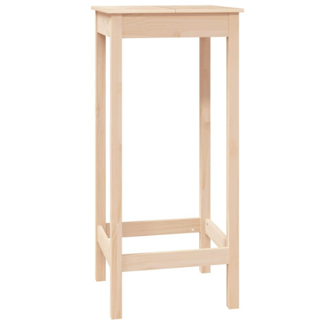 vidaXL Bartafel 50x50x110 cm massief grenenhout afbeelding2 - 1