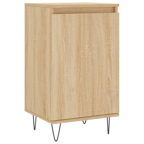 vidaXL Dressoir 40x35x70 cm bewerkt hout sonoma eikenkleurig afbeelding2 - 1