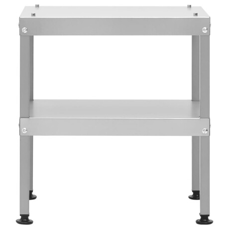 vidaXL Tafel voor rookoven 40x28x44,5 cm gegalvaniseerd staal afbeelding2 - 1
