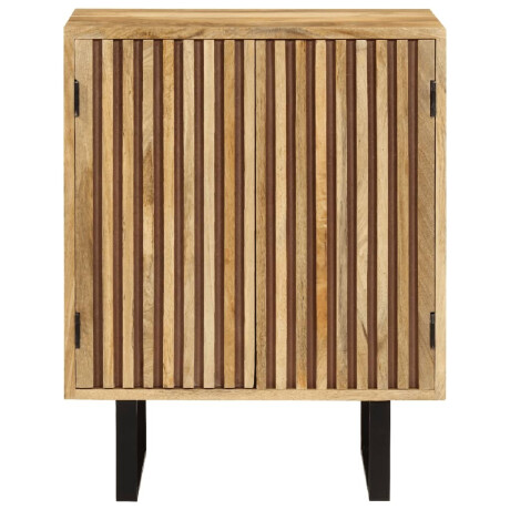 vidaXL Dressoir met 2 deuren 55x35x70 cm massief mangohout afbeelding2 - 1