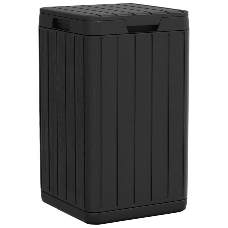 vidaXL Tuinafvalbak 38x38x65 cm polypropeen antracietkleurig afbeelding2 - 1