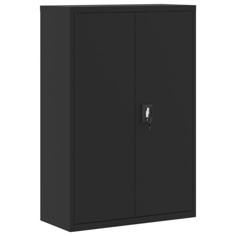 vidaXL Archiefkast 90x40x140 cm staal zwart afbeelding2 - 1