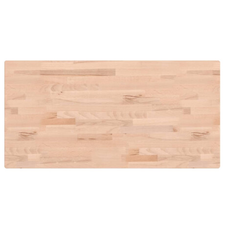 vidaXL Tafelblad rechthoekig 80x40x1,5 cm massief beukenhout afbeelding2 - 1