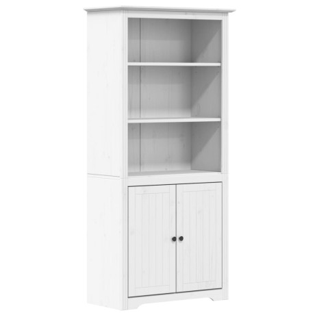 vidaXL Boekenkast BODO 82x40x173 cm massief grenenhout wit afbeelding2 - 1