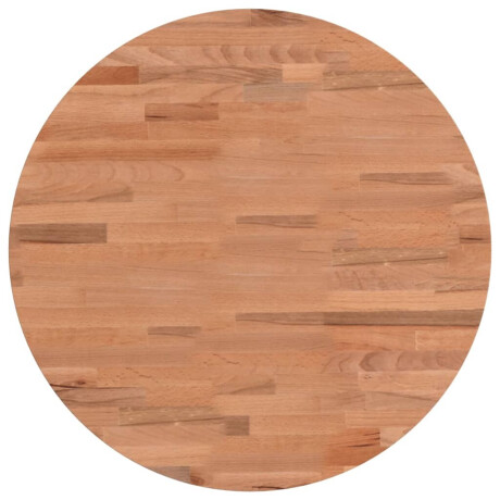 vidaXL Tafelblad rond Ø50x1,5 cm massief beukenhout afbeelding2 - 1