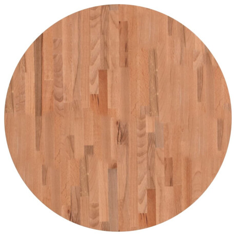 vidaXL Tafelblad rond Ø80x2,5 cm massief beukenhout afbeelding2 - 1