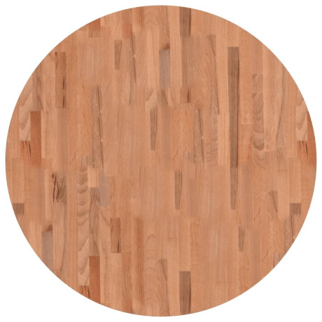 vidaXL Tafelblad rond Ø90x2,5 cm massief beukenhout afbeelding2 - 1