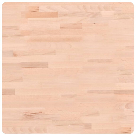 vidaXL Tafelblad vierkant 60x60x1,5 cm massief beukenhout afbeelding2 - 1