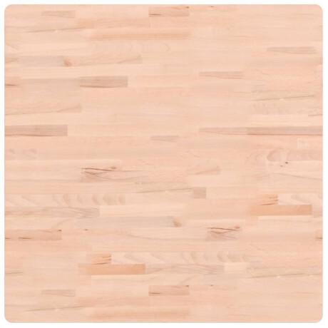 vidaXL Tafelblad vierkant 80x80x1,5 cm massief beukenhout afbeelding2 - 1