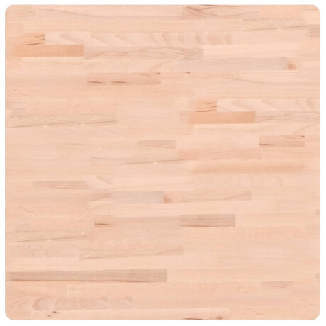 vidaXL Tafelblad vierkant 70x70x2,5 cm massief beukenhout afbeelding2 - 1