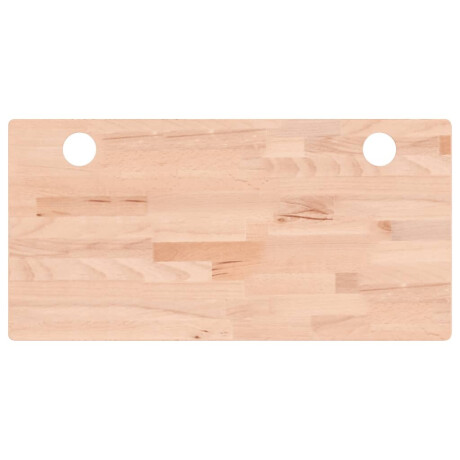 vidaXL Bureaublad 80x40x4 cm massief beukenhout afbeelding2 - 1