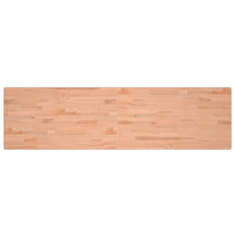vidaXL Bureaublad 200x55x2,5 cm massief beukenhout afbeelding2 - 1