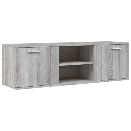 vidaXL Tv-meubel 120x34x37 cm bewerkt hout grijs sonoma eikenkleurig afbeelding2 - 1