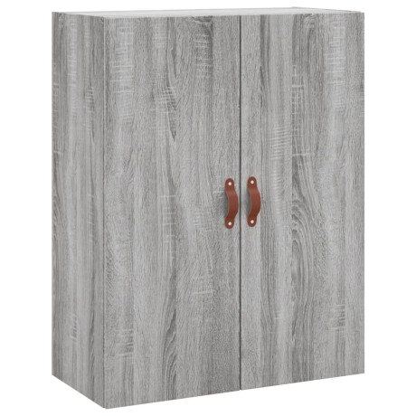 vidaXL Wandkast 69,5x34x90 cm grijs sonoma eikenkleurig afbeelding2 - 1