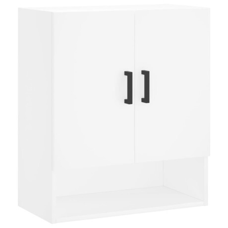 vidaXL Wandkast 60x31x70 cm bewerkt hout wit afbeelding2 - 1