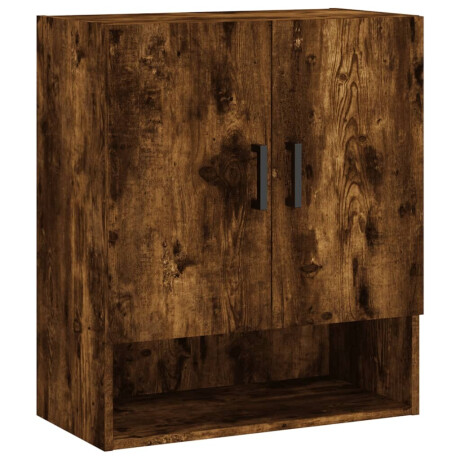 vidaXL Wandkast 60x31x70 cm bewerkt hout gerookt eikenkleurig afbeelding2 - 1