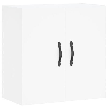 vidaXL Wandkast 60x31x60 cm bewerkt hout wit afbeelding2 - 1