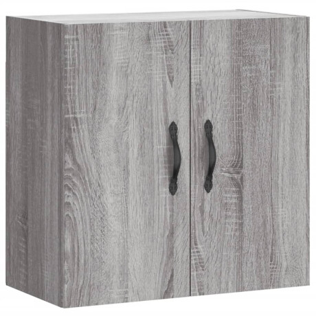 vidaXL Wandkast 60x31x60 cm bewerkt hout grijs sonoma eikenkleurig afbeelding2 - 1