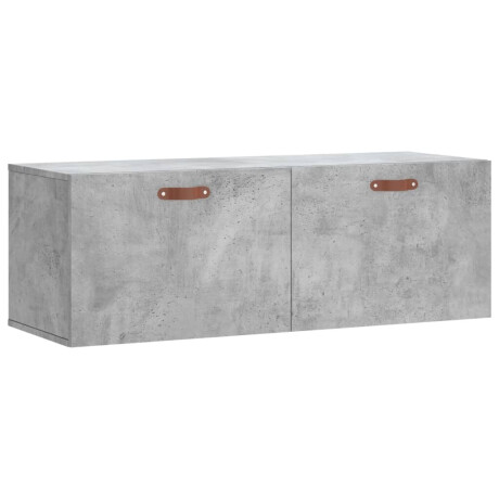 vidaXL Wandkast 100x36,5x35 cm bewerkt hout betongrijs afbeelding2 - 1