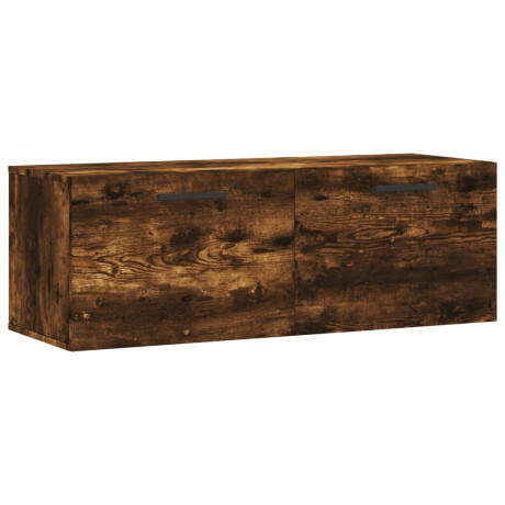 vidaXL Wandkast 100x36,5x35 cm bewerkt hout gerookt eikenkleurig afbeelding2 - 1