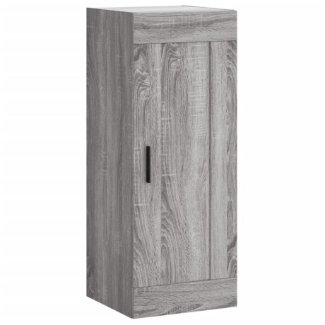 vidaXL Wandkast 34,5x34x90 cm bewerkt hout grijs sonoma eikenkleurig afbeelding2 - 1
