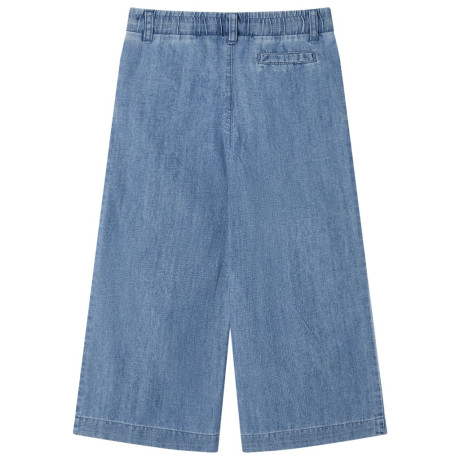 vidaXL Kinderbroek 92 denimblauw afbeelding2 - 1