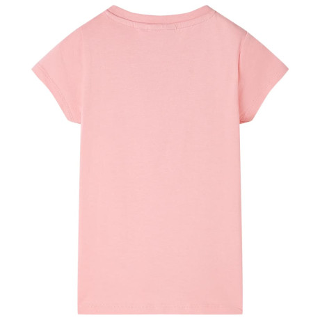 vidaXL Kindershirt 128 roze afbeelding2 - 1