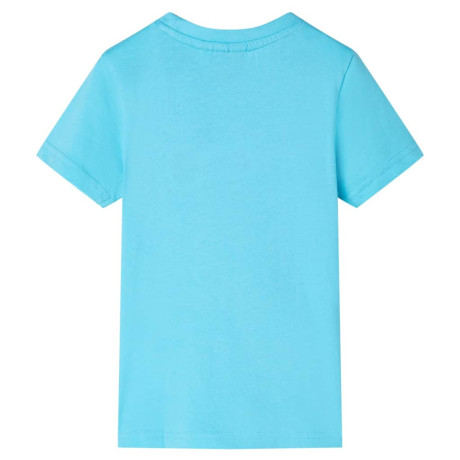 vidaXL Kindershirt 128 zeeblauw afbeelding2 - 1