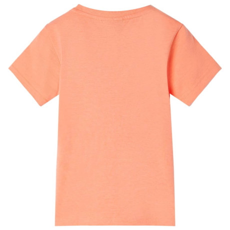 vidaXL Kindershirt 140 neonoranje afbeelding2 - 1