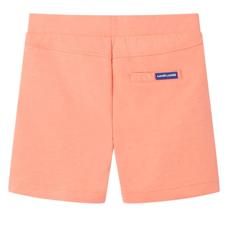 vidaXL Kindershorts met trekkoord 104 neonoranje afbeelding2 - 1