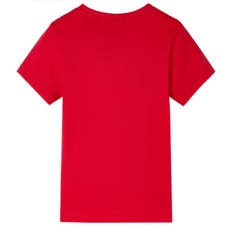 vidaXL Kindershirt 92 rood afbeelding2 - 1