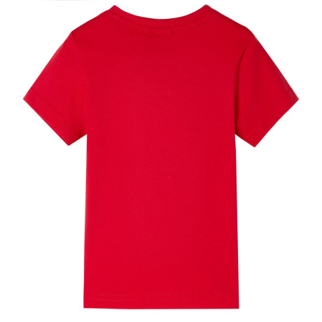 vidaXL Kindershirt 104 rood afbeelding2 - 1