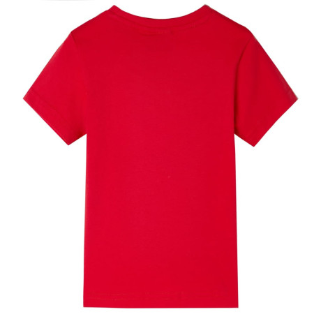 vidaXL Kindershirt 116 rood afbeelding2 - 1