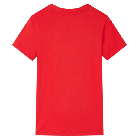 vidaXL Kindershirt 92 rood afbeelding2 - 1