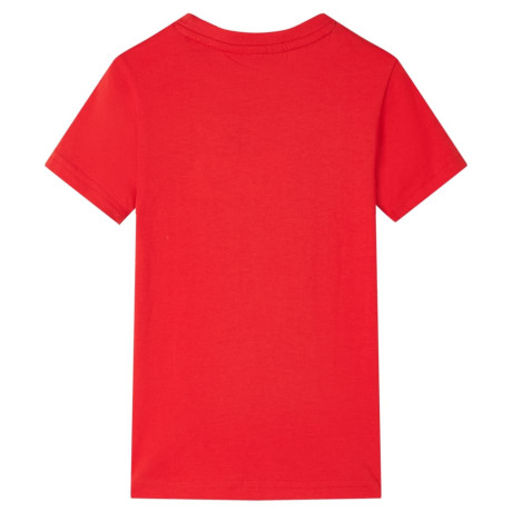 vidaXL Kindershirt 116 rood afbeelding2 - 1