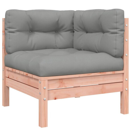 vidaXL Hoekbank met kussens massief douglashout afbeelding2 - 1