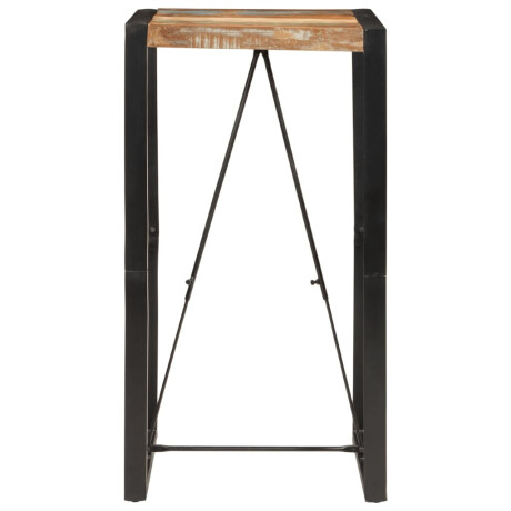 vidaXL Bartafel 60x55x110 cm massief gerecycled hout afbeelding2 - 1