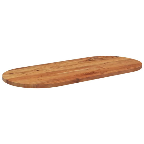 vidaXL Tafelblad ovaal 90x40x3,8 cm massief acaciahout afbeelding2 - 1