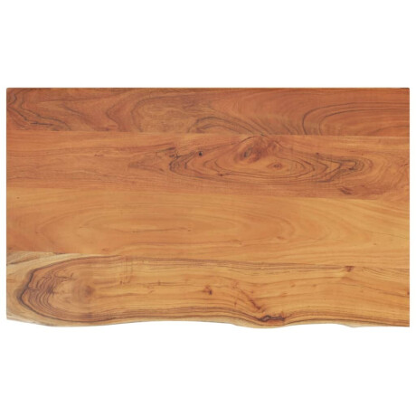 vidaXL Wastafelblad rechthoekig 110x60x2,5 massief acaciahout afbeelding2 - 1