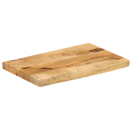 vidaXL Tafelblad met natuurlijke rand 60x30x2,5 cm massief mangohout afbeelding2 - 1