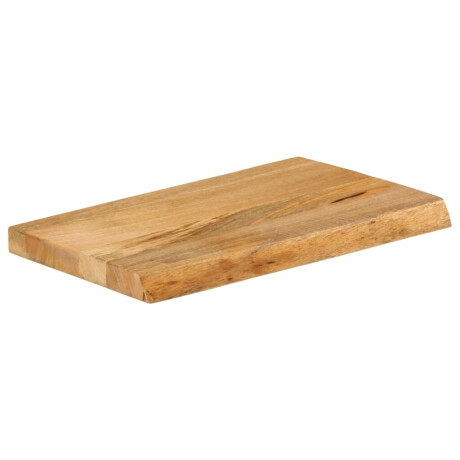 vidaXL Tafelblad met natuurlijke rand 50x30x2,5 cm massief mangohout afbeelding2 - 1