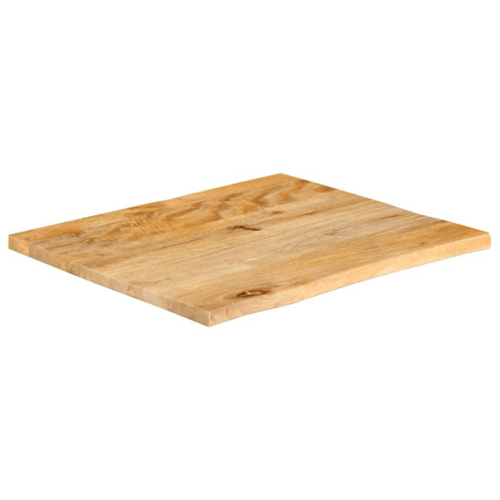 vidaXL Tafelblad met natuurlijke rand 40x40x3,8 cm massief mangohout afbeelding2 - 1