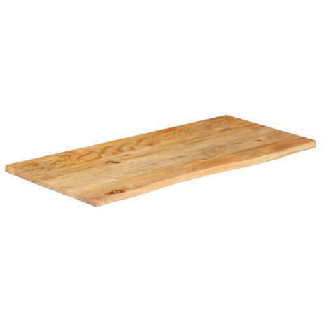 vidaXL Tafelblad met natuurlijke rand 120x60x3,8 cm massief mangohout afbeelding2 - 1