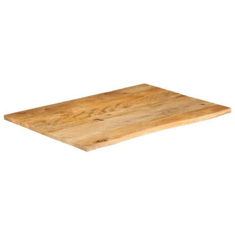 vidaXL Tafelblad met natuurlijke rand 110x80x3,8 cm massief mangohout afbeelding2 - 1